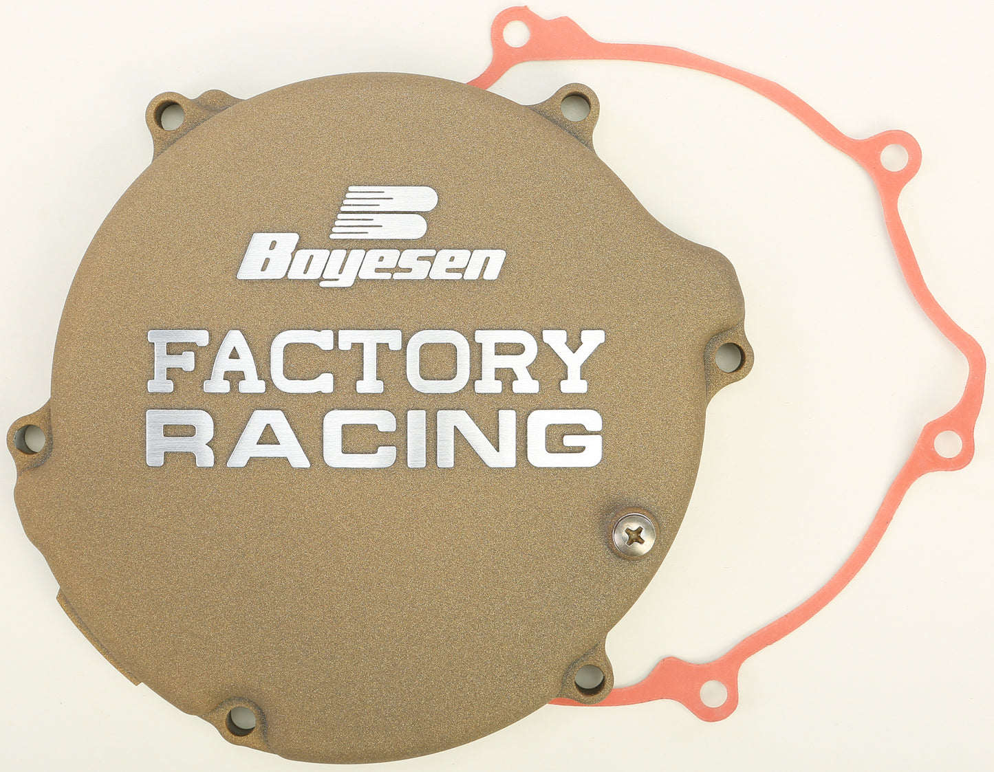 Boyesen Factory Racing Clutch Cover Magnesium for Kawasaki KX125 (1994-2002)