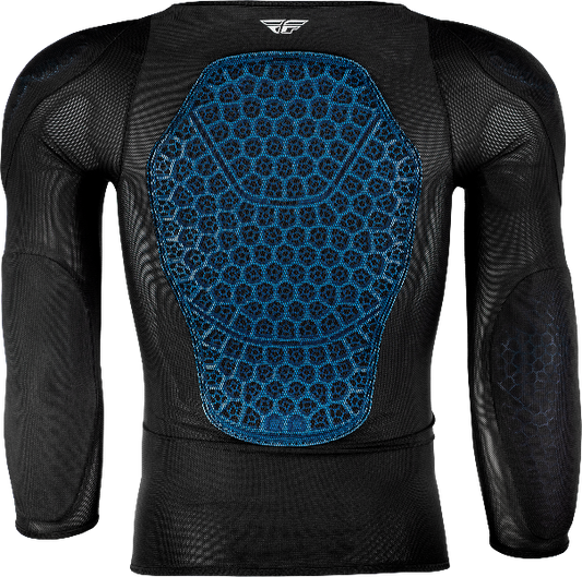 Fly Racing Blueprint Rbl 1 Long Sleeve Black Youth Helmet Shirt with CE Level 1 Protection