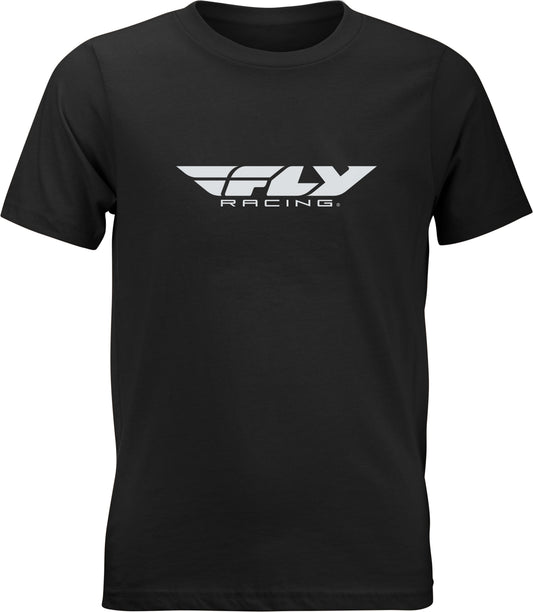 Youth Fly Corporate Tee Black Ym
