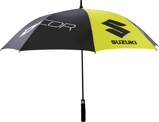 D'COR VISUALS Suzuki Yellow & Black Umbrella 81-104-1 - Kelly Motorsports
