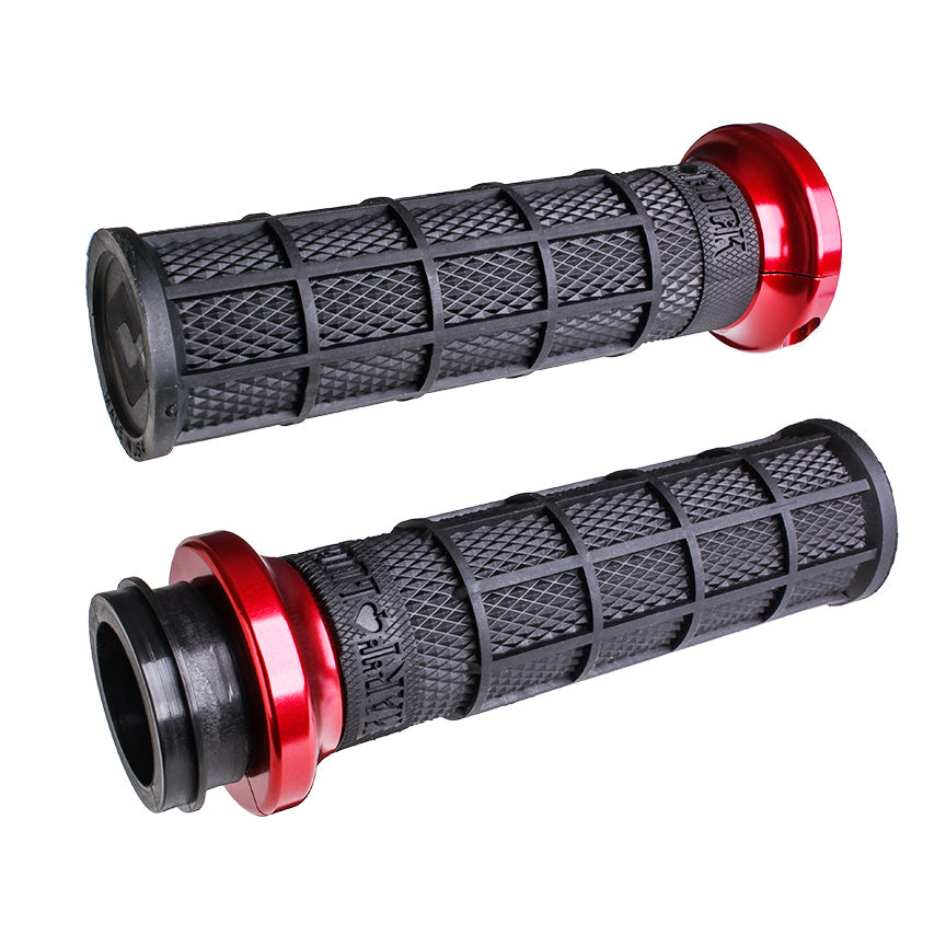 Lock On Hart Luck Full Waffle Black/Red Cable 1"