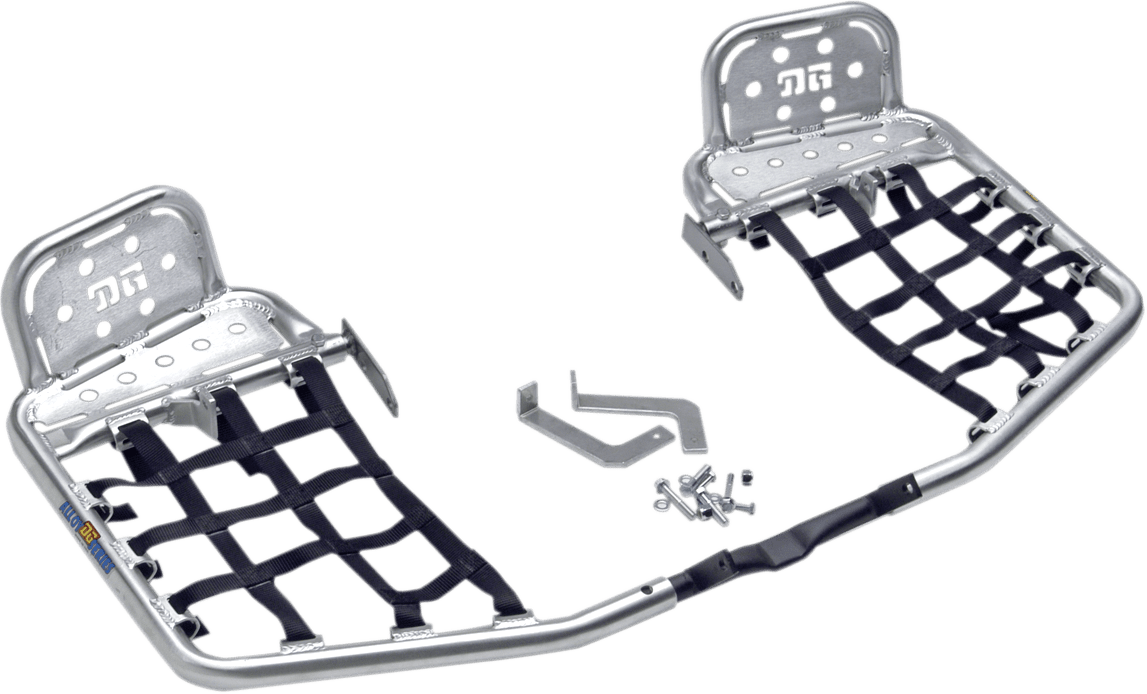 DG Performance Heel Guard Nerf Bar for Suzuki and Kawasaki KFX QuadSport - Model 607-6130 - Kelly Motorsports