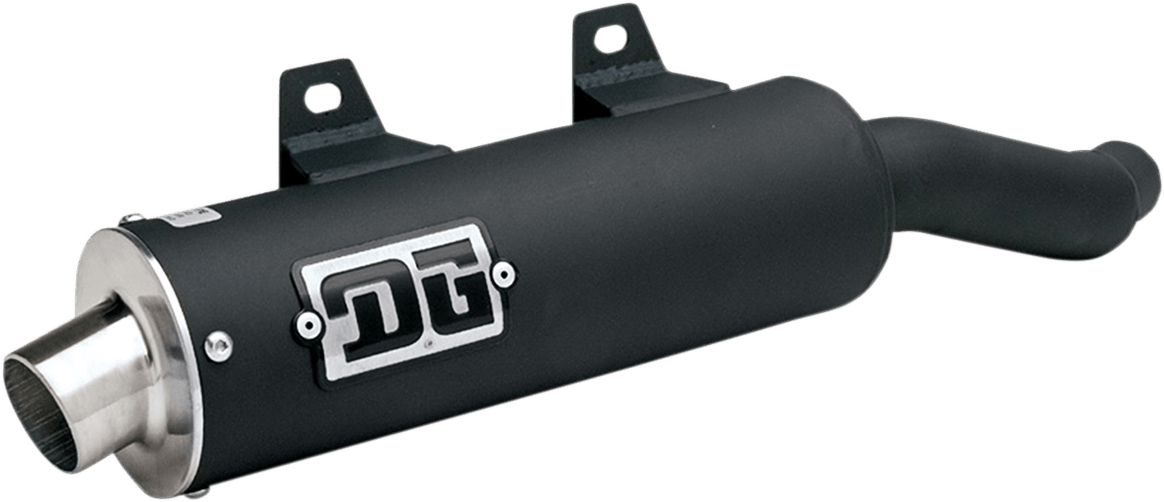 DG Performance RCM II Slip-On Exhaust Part 051-7800 for Enhanced Power and Quiet Operation - Kelly Motorsports
