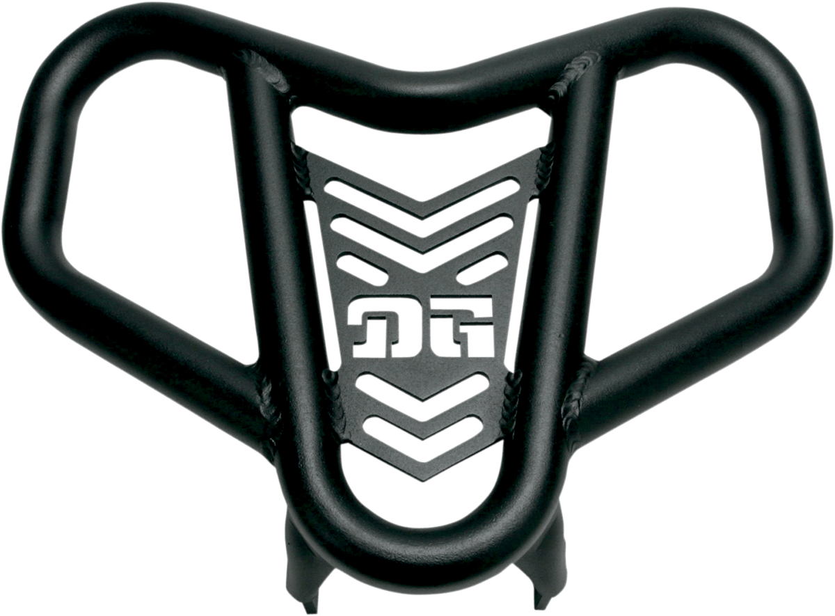 DG Performance V-Pro™ Front Bumper for Kawasaki KFX 2008-2013, Black Textured, Part Number 554-8450X - Kelly Motorsports
