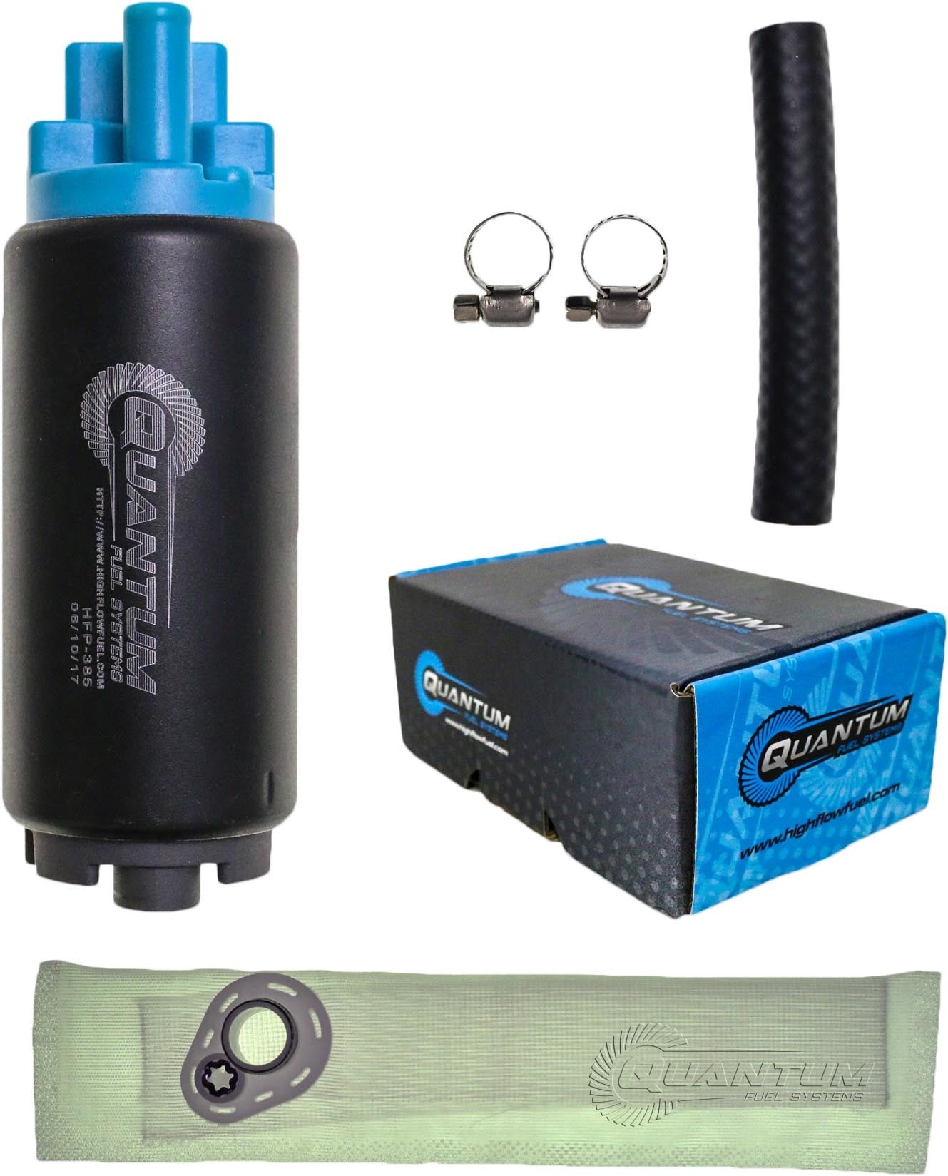 Quantum HFP-385-U Electric Fuel Pump for Ducati and Aprilia Motorcycles