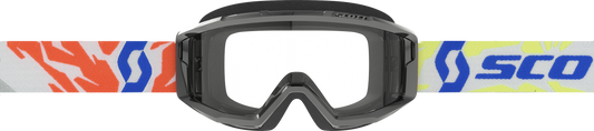 SCOTT Primal Youth Goggle Black Clear with TruView Lens and NoFog Anti-Fog Technology