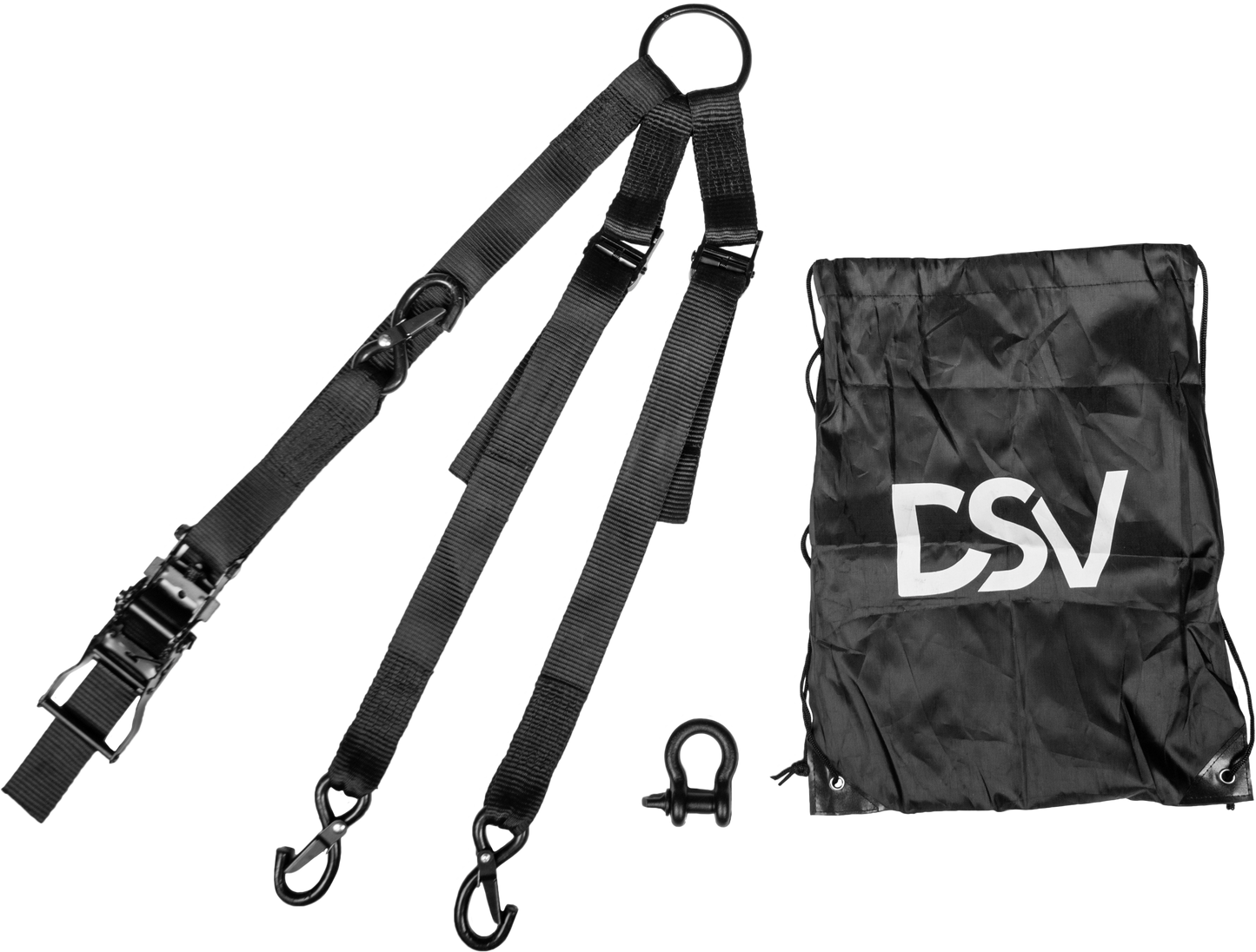 Fire Power 3-Way 1.5" Ratchet Tie-Down