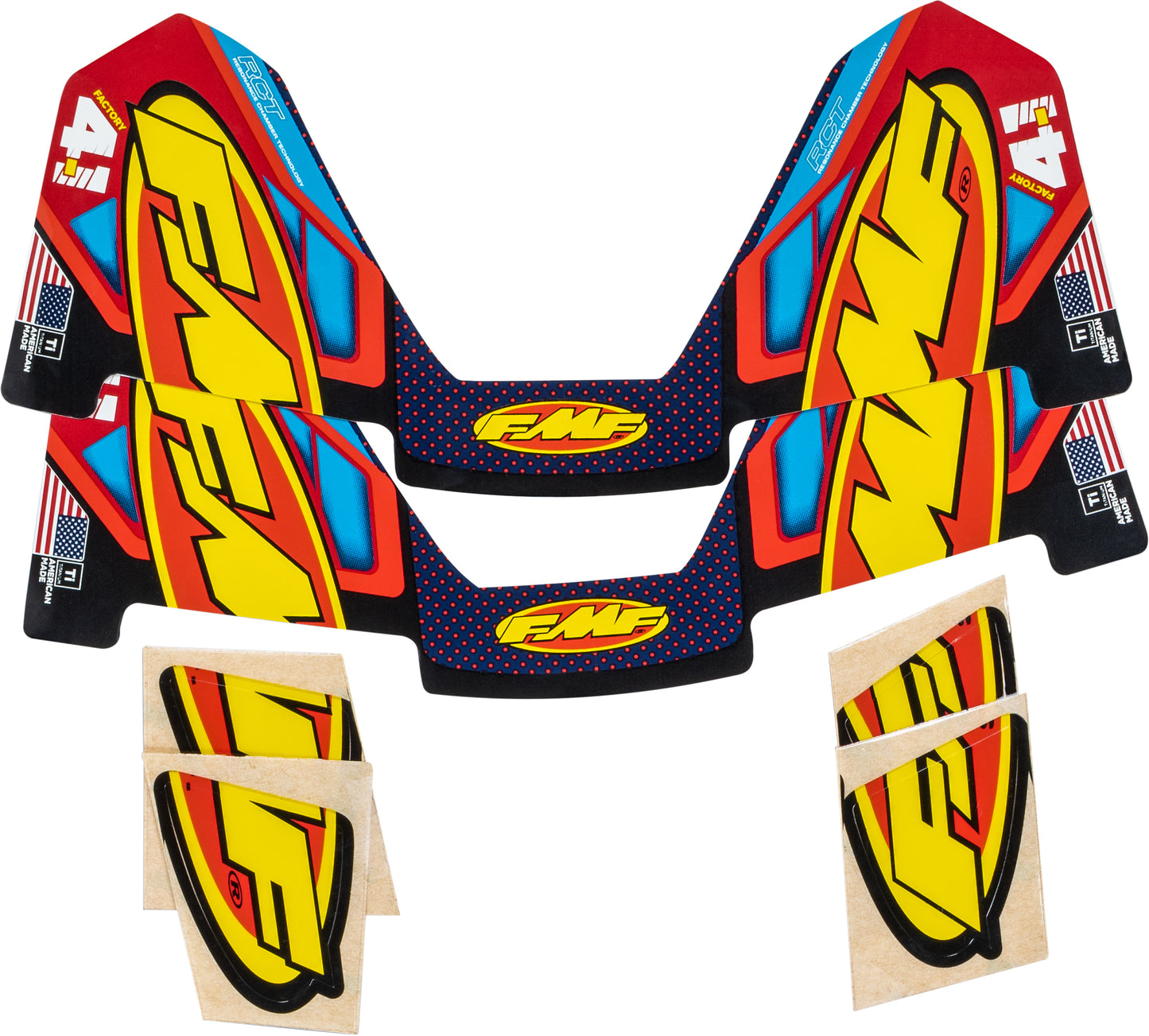 FMF CRF Dual F4.1 Decal Replacement Pair - Part Number 014838