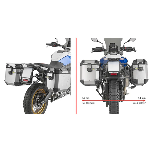 GIVI PLO5145CAM Side Case Hardware Kit for BMW - One Fit Cam, Multiple Capacities