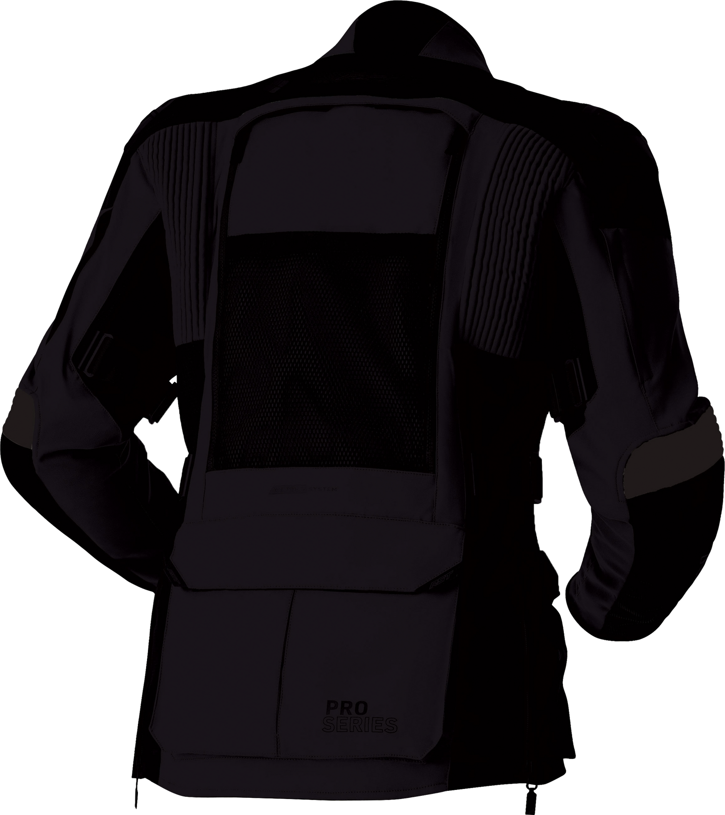 RST Women's Pro Series Adventure D3O Jacket - Black Textile Motorcycle Gear