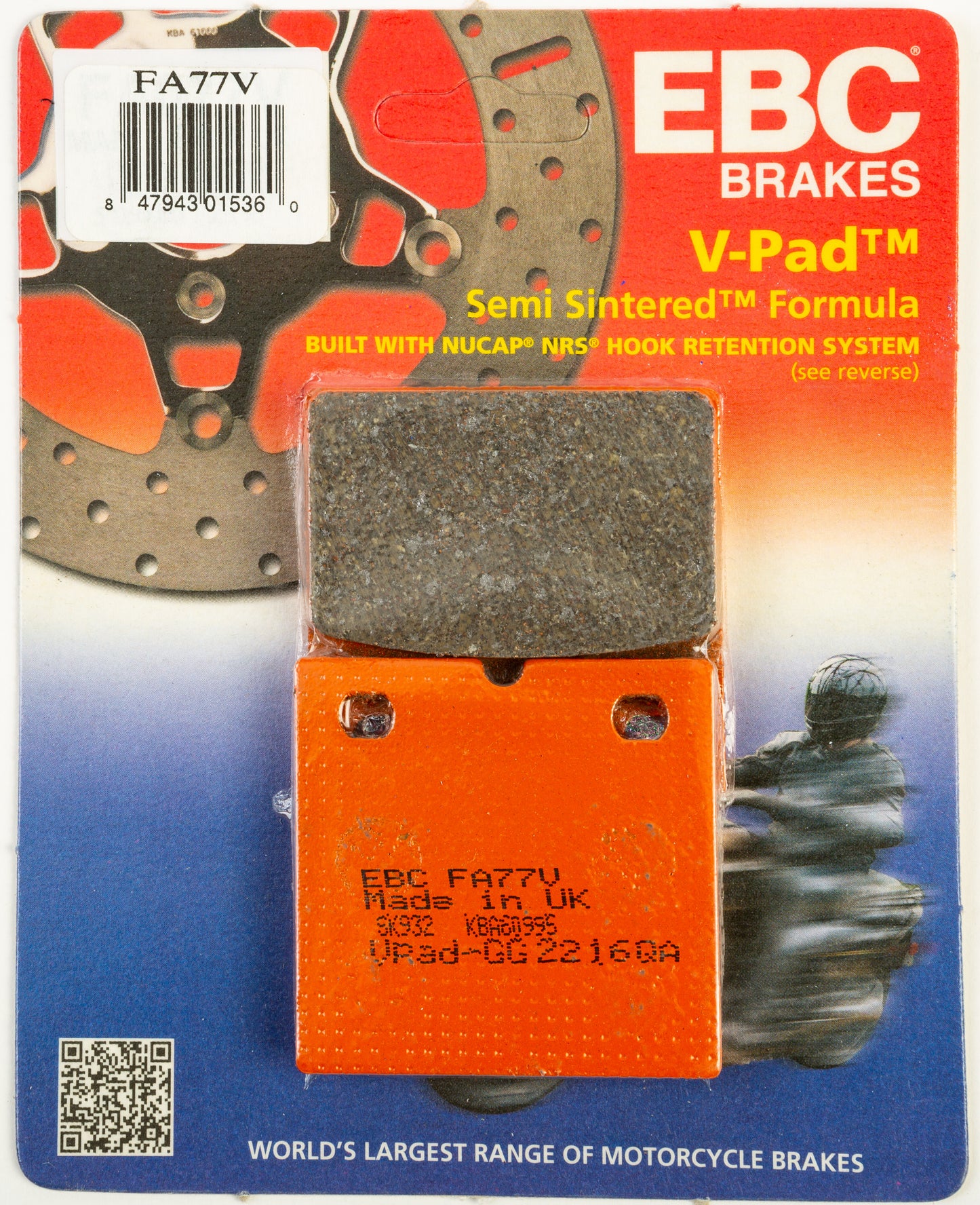 EBC Semi-Sintered Brake Pads
