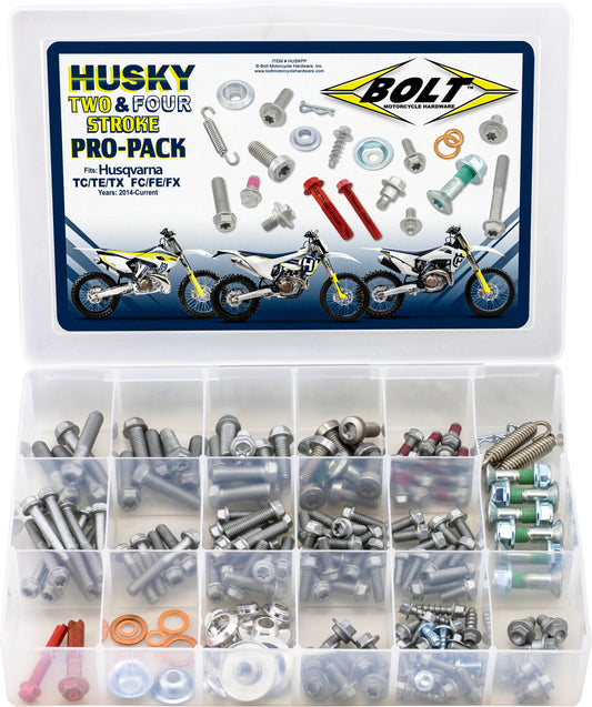 BOLT Pro Pack Hus for Husqvarna Motorcycle Restoration and Maintenance
