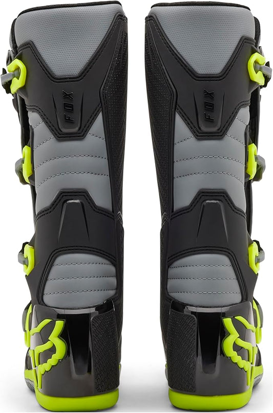 Fox Racing Comp Boot Gray/Yellow