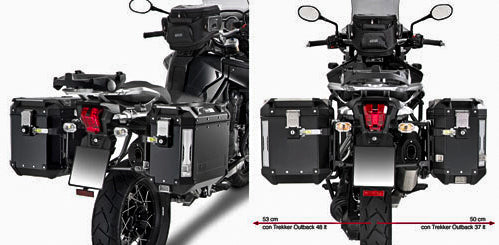 GIVI PL6408CAM Side Case Hardware Outback for Triumph Tiger 1215 Explorer Series