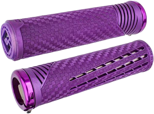 ODI CF11 V2.1 BMX Grips Cosmic Purple/Pearl with Purple - Precision Control and Enhanced Grip