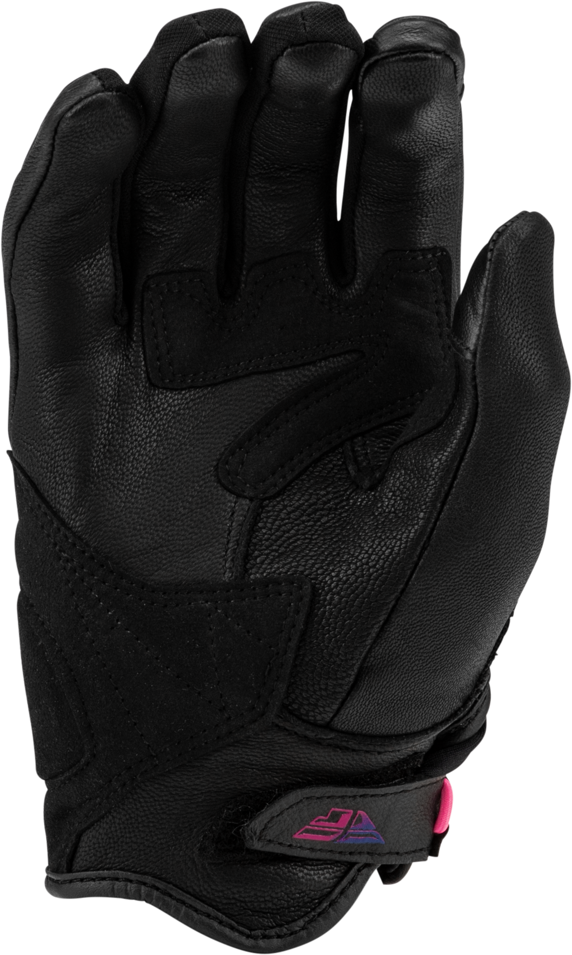 Fly Racing Venus Gloves Butterfly Large - Reinforced Leather and TPR Wrist Closure