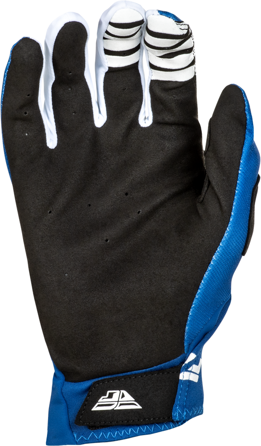 Fly Racing Pro Lite Gloves Red/White/Blue Small - Lightweight Race Gloves with Touch Screen Compatibility
