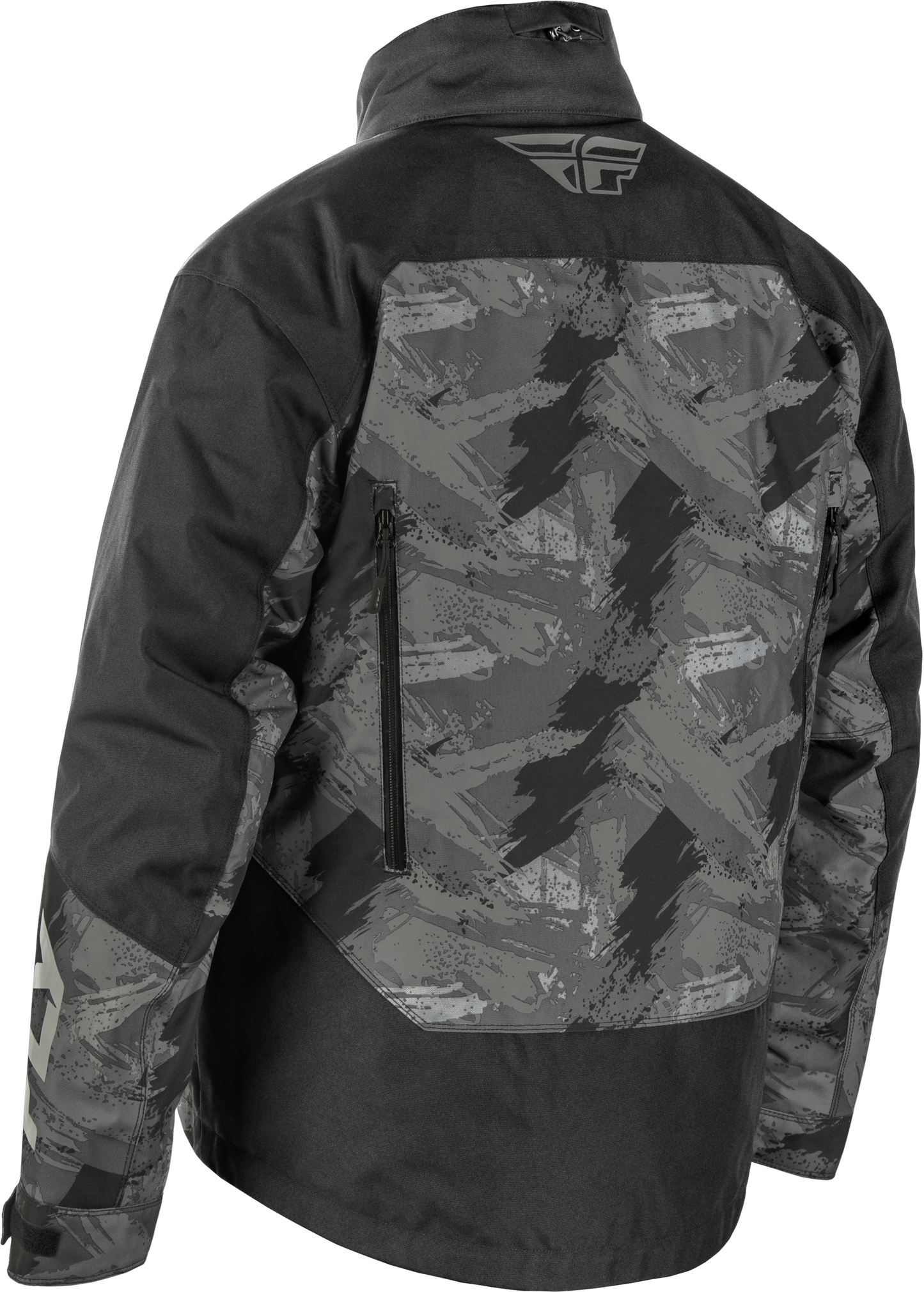 Fly Racing Youth SNX Pro Jacket Black YXS - Weatherproof Snowboarding Outerwear with Insulation and Safety Features