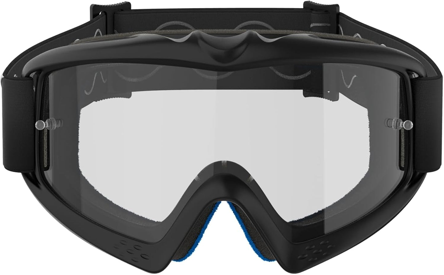 Alpinestars Vision Youth Goggles Corp Black w Clear Lens