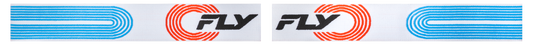 Fly Racing Zone Elite Goggle Grey/Red/Blue with Black Mirror and Smoke Lens