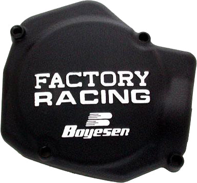 Boyesen Factory Racing Ignition Cover Black for Honda CR125R (1988-2004)