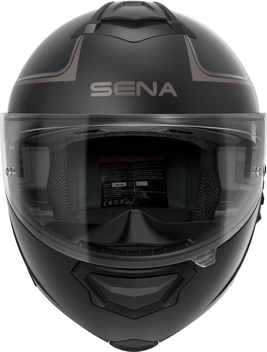 Sena Impulse Modular Helmet w/Mesh Intercom - Matte Black - Lg