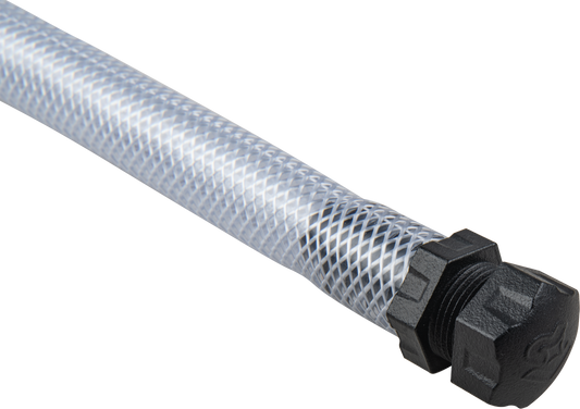 FIRE POWER 300 - 10012 Reinforced 12 - Inch Filler Hose with Screw Cap for Utility Containers - Kelly Motorsports