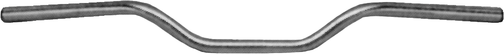FIRE POWER 7/8 inch Euro Chrome Handlebar - High - Quality Carbon Steel - Kelly Motorsports
