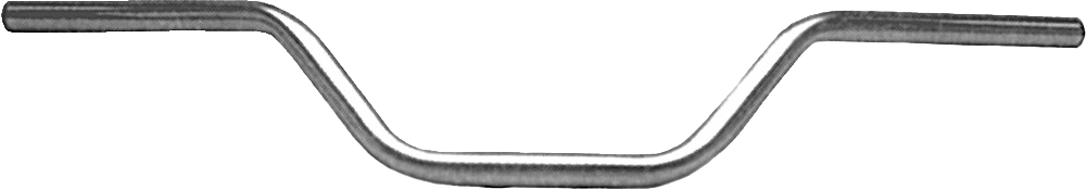 FIRE POWER 7/8 inch Handlebar Classic Chrome - High - Quality Carbon Steel - Kelly Motorsports