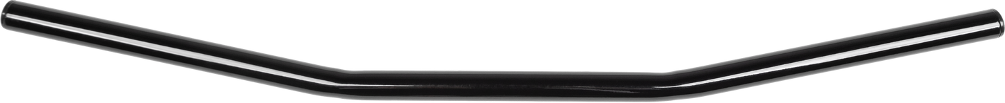 Fire Power 7/8 Inch Handlebar Drag Black - Durable Carbon Steel Construction - Kelly Motorsports