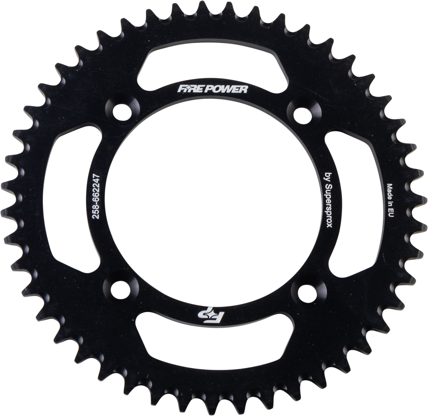 Fire Power Aluminum 47 - Tooth Rear Sprocket – Lightweight and Durable Bike Gear - Kelly Motorsports