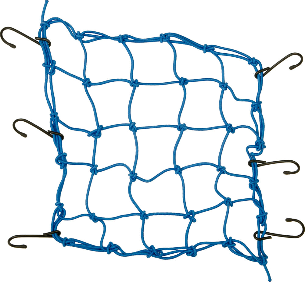 FIRE POWER Cargo Net Standard Blue 15x15" Part 52153 for Light Duty Securing - Kelly Motorsports
