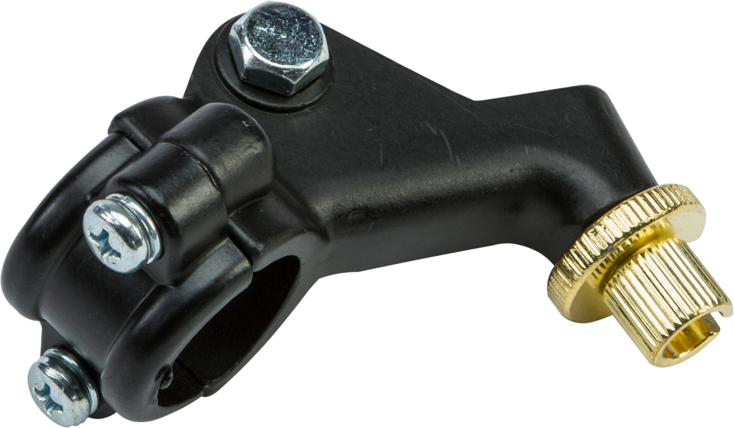 FIRE POWER Clutch Perch Without Mirror Mount in Black for Honda Motorcycles - Part Number 020 - 0166 - Kelly Motorsports