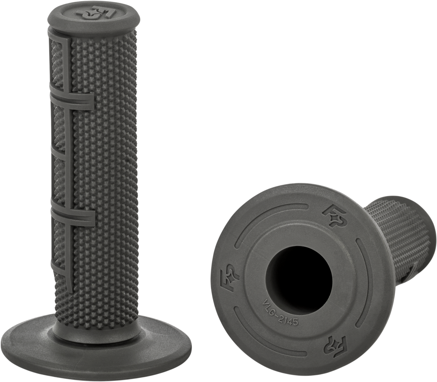 Fire Power Control MX Standard Grips Gray Half Waffle - Part 24 - 0222 - Kelly Motorsports
