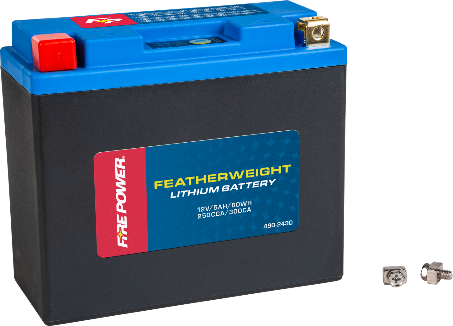 FIRE POWER Featherweight Lithium Battery HJT12B - FPP - B for Ducati & Triumph Motorcycles - Kelly Motorsports