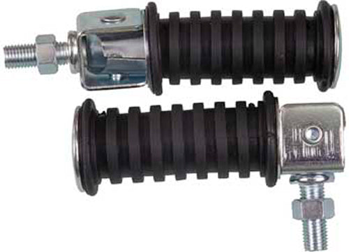 Fire Power Folding Footpegs 10mm - Durable Motorcycle Footrests - Kelly Motorsports