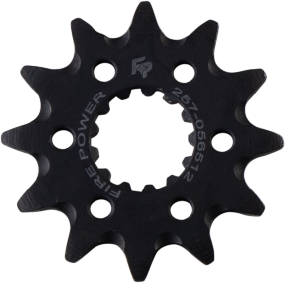 FIRE POWER FPC - 565 - 12 - 1 Front Chain Sprocket Steel 12T for Yamaha YFZ450 and Gas - Gas EC 450F - Kelly Motorsports