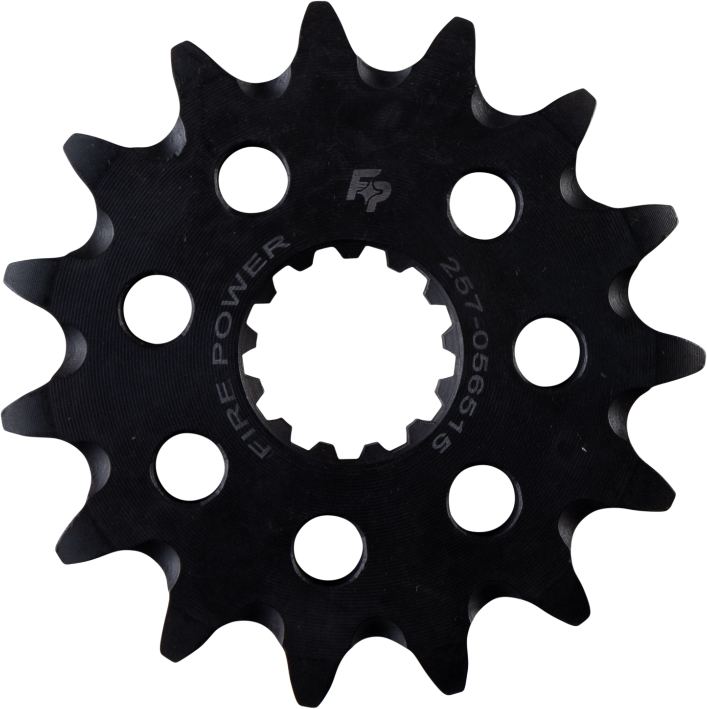 FIRE POWER FPC - 565 - 15 - 1 Front Steel Countershaft Sprocket for Yamaha YFZ450 and Gas - Gas EC 450F - Kelly Motorsports