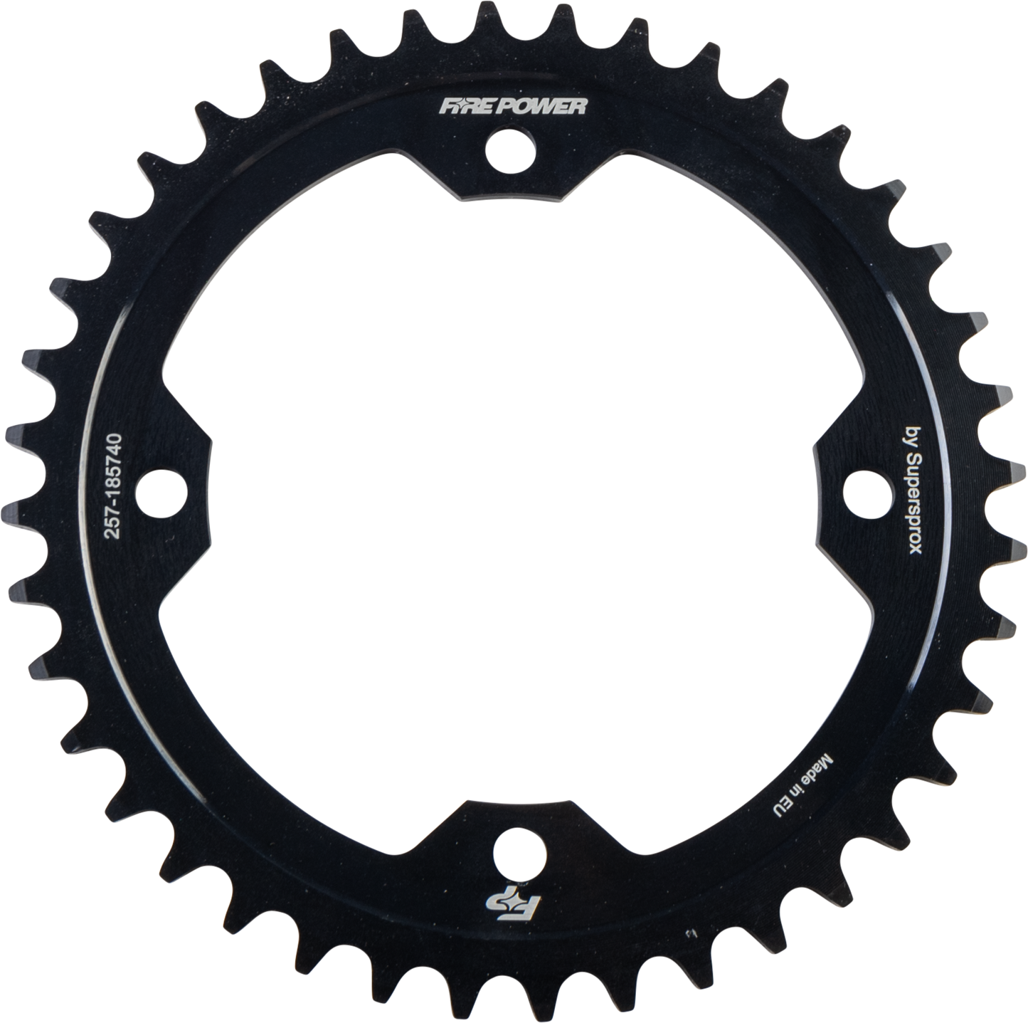 FIRE POWER FPS - 1857 - 40 - BLK Rear Steel Sprocket for Yamaha YFZ450R and YFZ450X - Kelly Motorsports