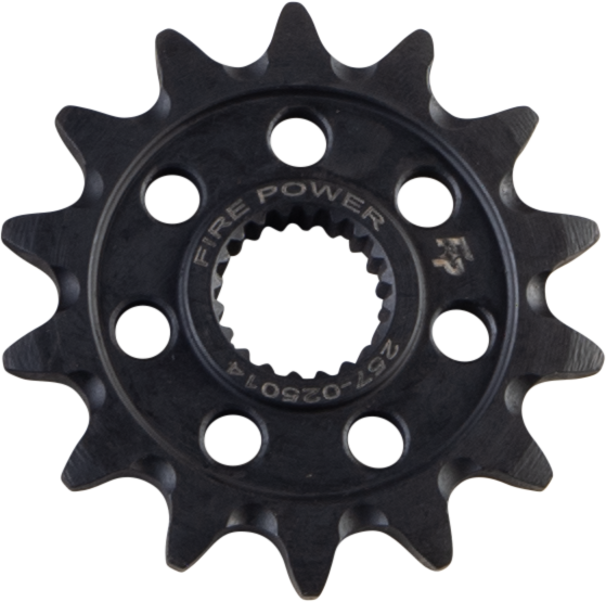 FIRE POWER Front Chain Sprocket Steel 14T for Kawasaki KX250F (2006 - 2015) - Kelly Motorsports