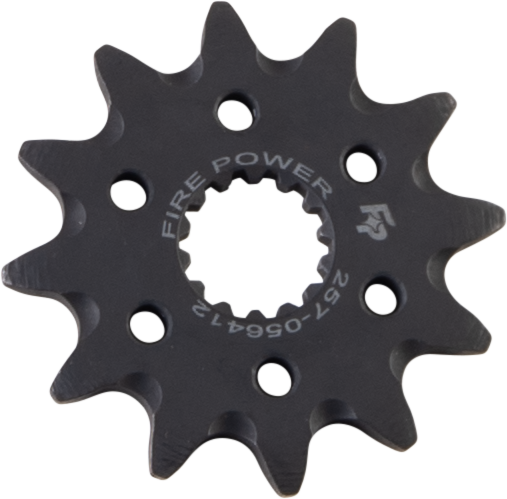 FIRE POWER Front Chainring Steel 12T - Durable High - Performance Sprocket - Kelly Motorsports