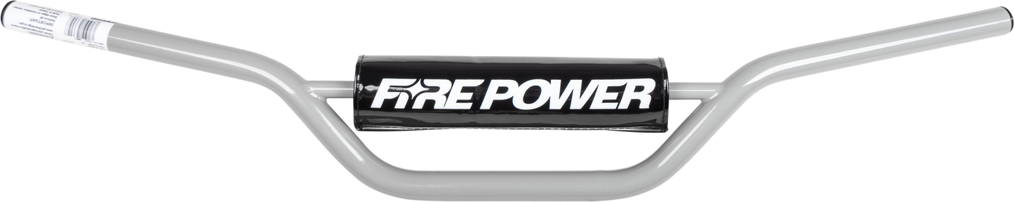 FIRE POWER Handlebar CSC Mini/81 150cc Grey - Durable Carbon Steel Construction - Kelly Motorsports