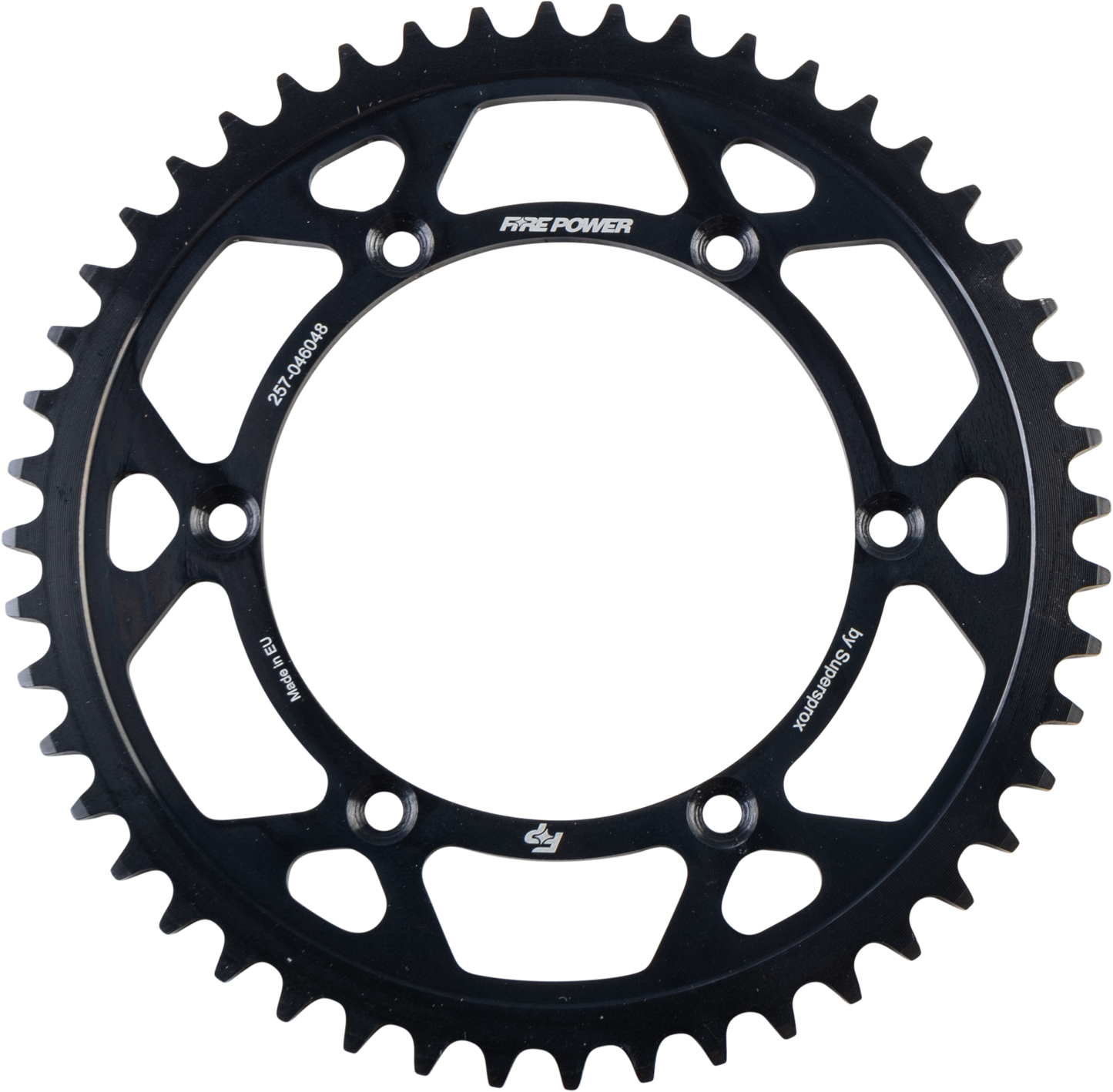 FIRE POWER Kawasaki KLX250S & KX250F Rear Sprocket Steel 48T - Durable Black Finish - Kelly Motorsports