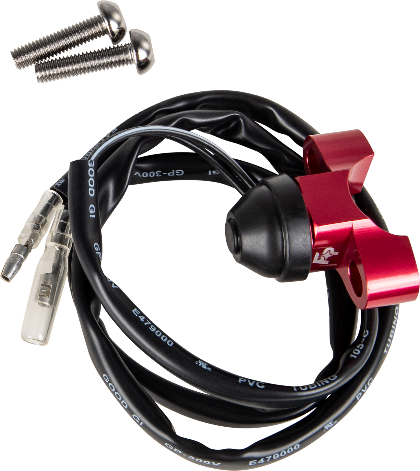 FIRE POWER Perch Mount Kill Switch Space Saver Red for Magura Clutch Master Cylinders - Kelly Motorsports