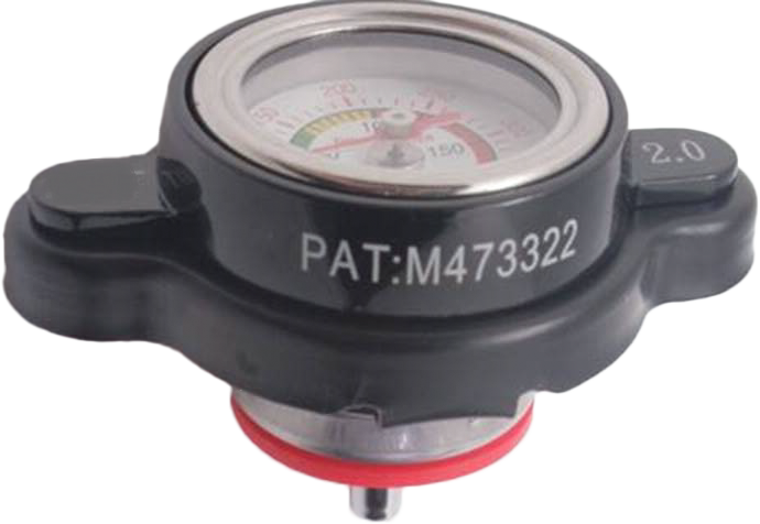FIRE POWER Radiator Cap with Temperature Gauge for Gas, Husqvarna, KTM - Kelly Motorsports