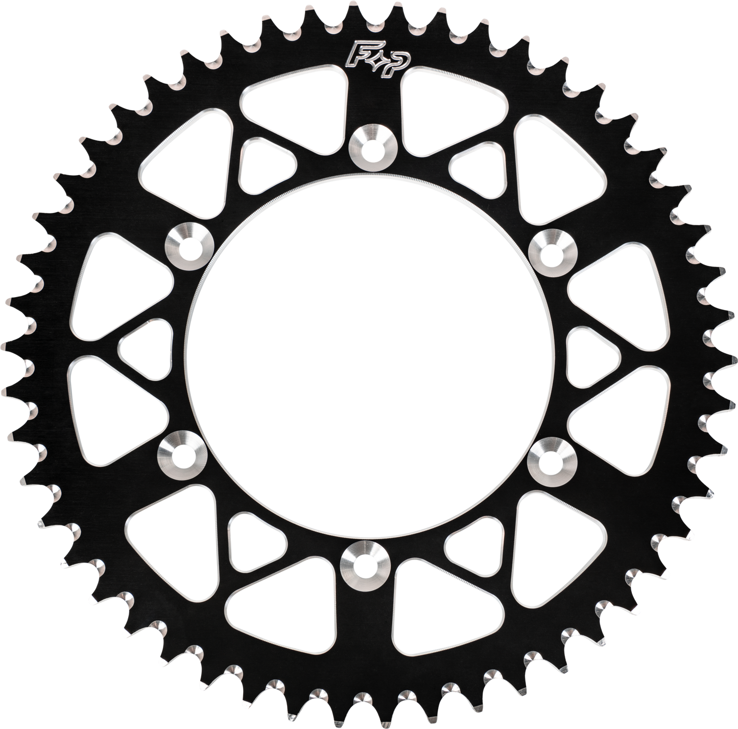FIRE POWER Rear Sprocket Aluminum 46T 428 Black for Suzuki RM85 - Kelly Motorsports