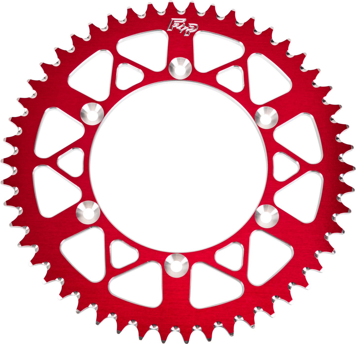 FIRE POWER Rear Sprocket Aluminum 51T 420 Red for Honda CRF150R - Kelly Motorsports