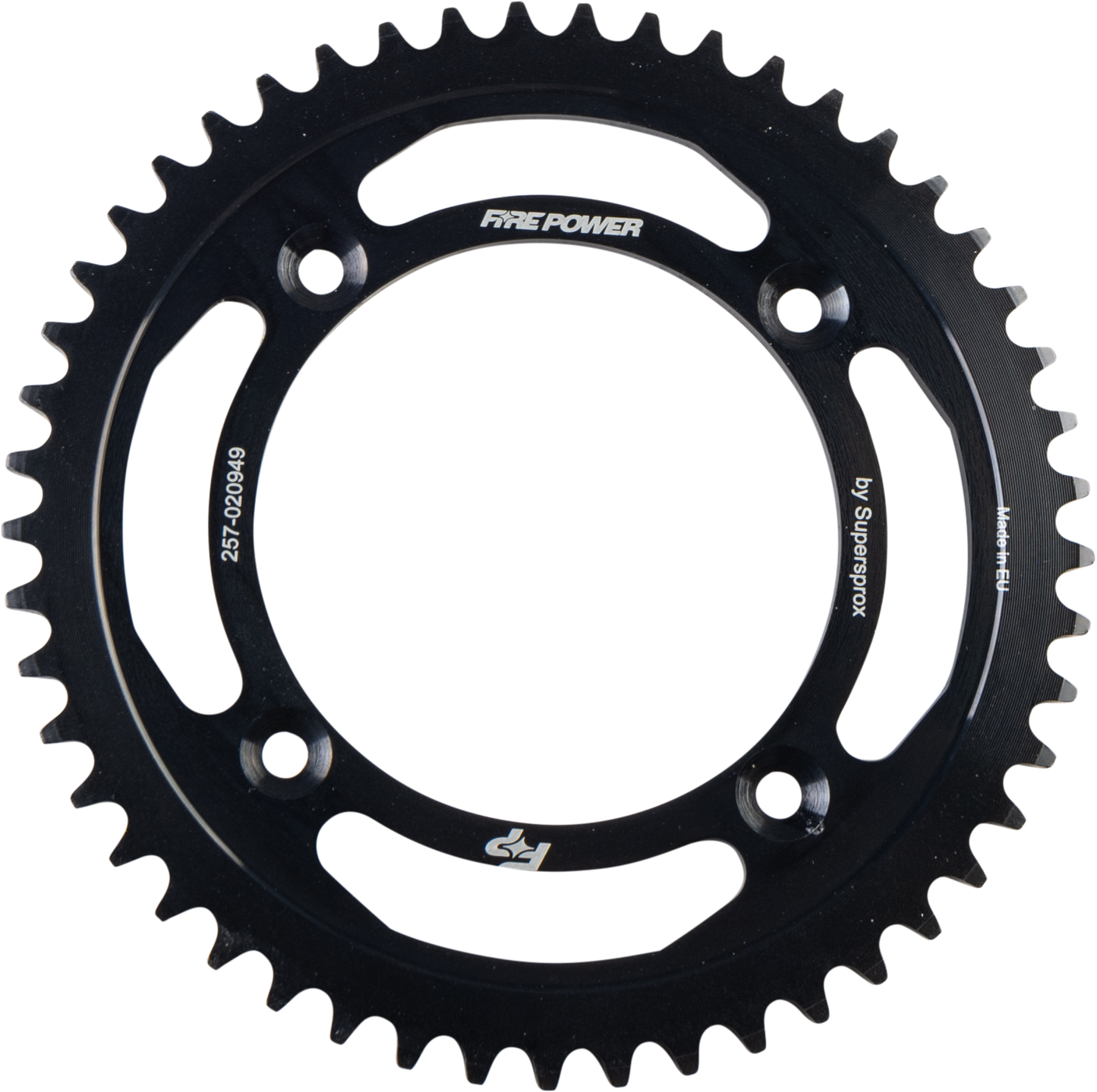 FIRE POWER Rear Sprocket Steel 49 - tooth for Honda CR80RB and CRF150R – Durable Anti - Corrosion Black Finish - Kelly Motorsports
