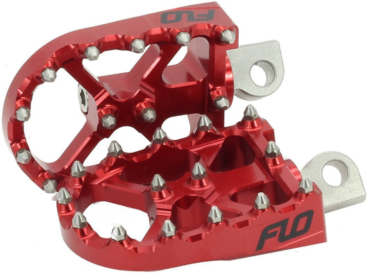 FLO Motorsports BMX Style Foot Pegs for Harley Davidson - Part Number FPEG - 800V3R - Kelly Motorsports