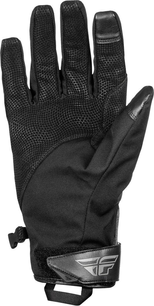 Fly Racing 371 - 06162X Long Gloves – Grey/Black, Insulated Weatherproof Motorcycle Gloves - Kelly Motorsports